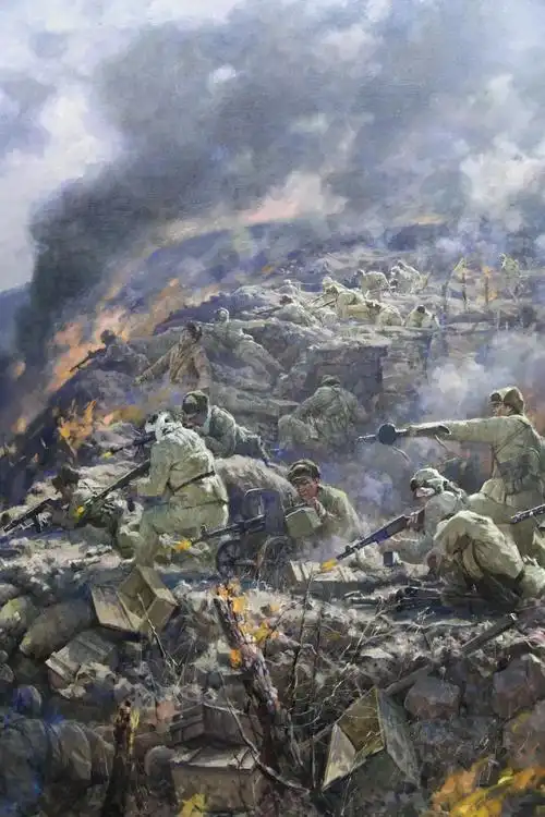 上甘岭战役 300cmx675cm 2021