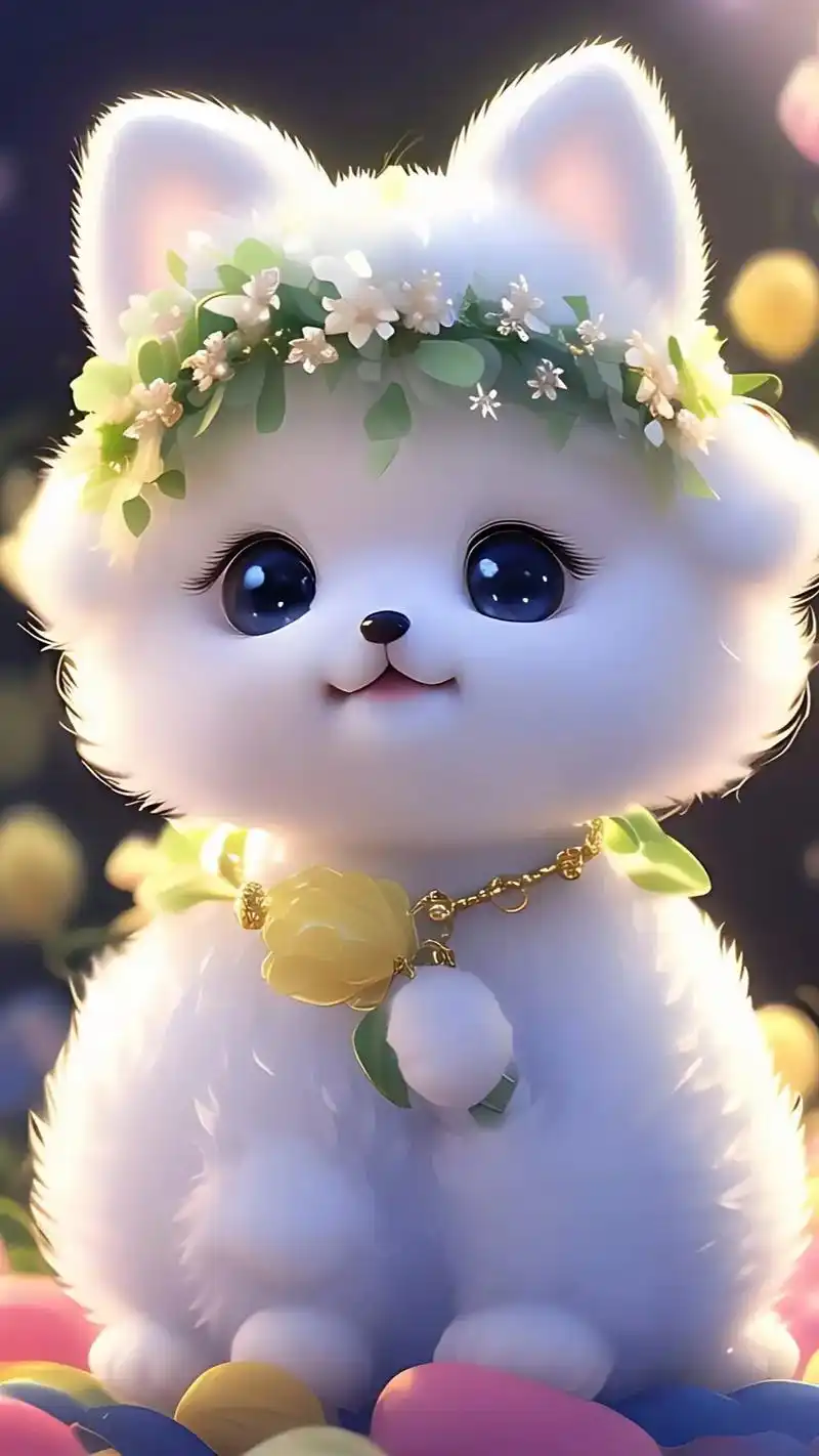 ai绘画,可爱博美萌宠#萌到爆炸了99 #樱桃小嘴嘟嘟的脸 - 抖音