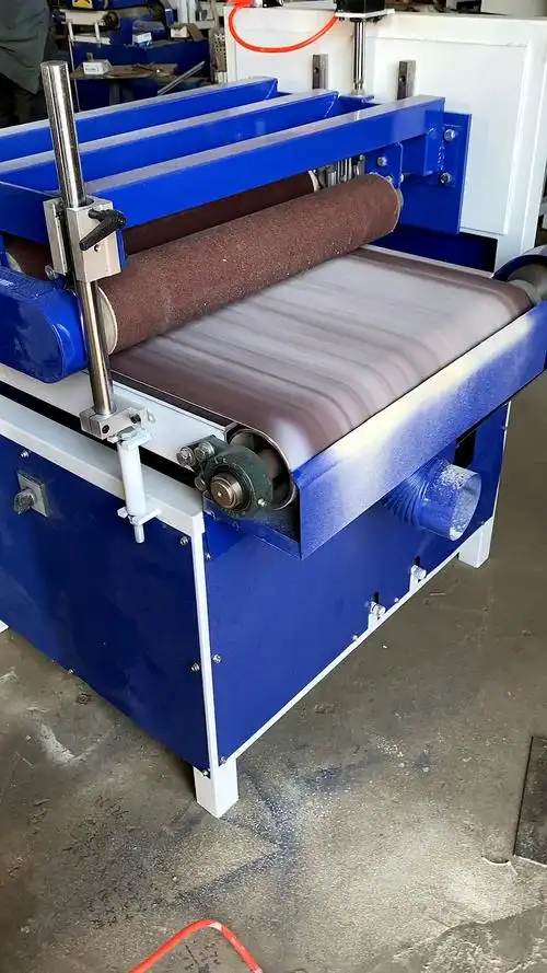 木工机械设备#600宽平面砂光机打磨木料光滑平整打磨大板的好帮手度