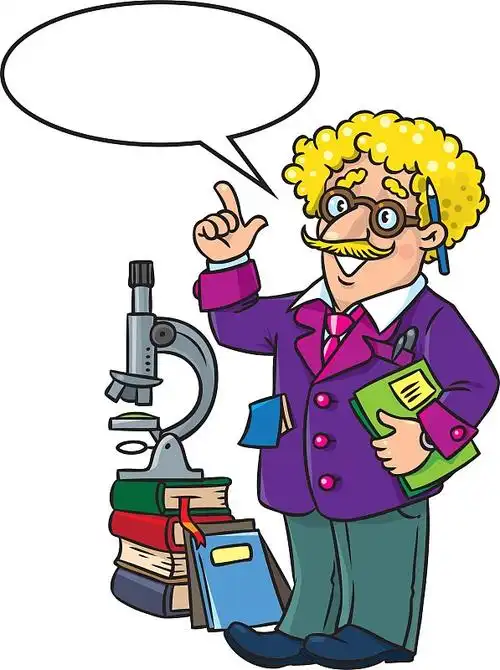 有趣的科学家或发明家的涂色书