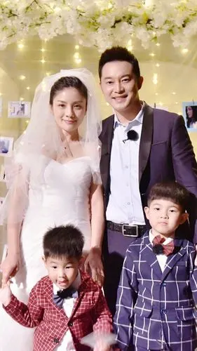 娱乐圈模范夫妻代表沙溢胡可,好幸福的一家人