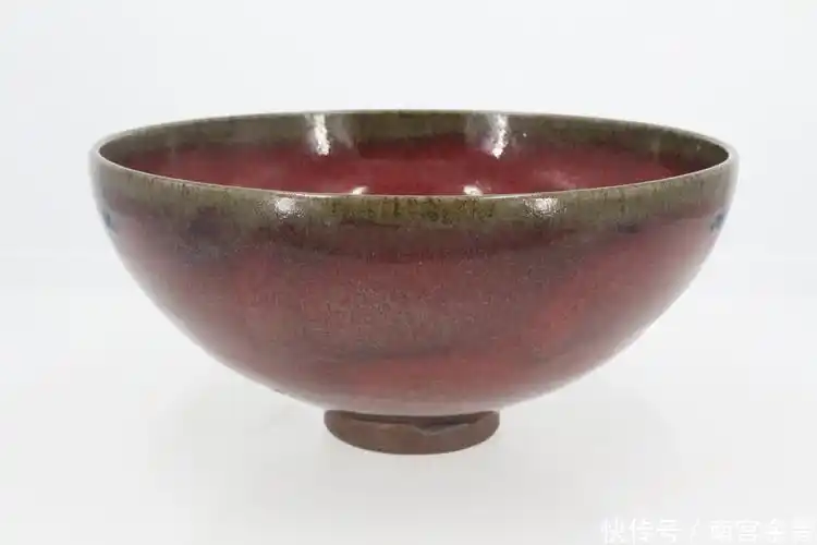 福羲国际拍卖资讯——钧窑海棠红大碗_釉色