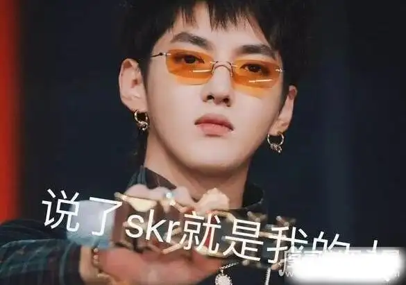 吴亦凡口头禅skr红遍网络