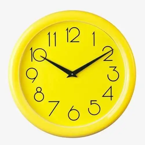 4,认识时钟 用所制作的时钟,教孩子认识整点时间.分针(长