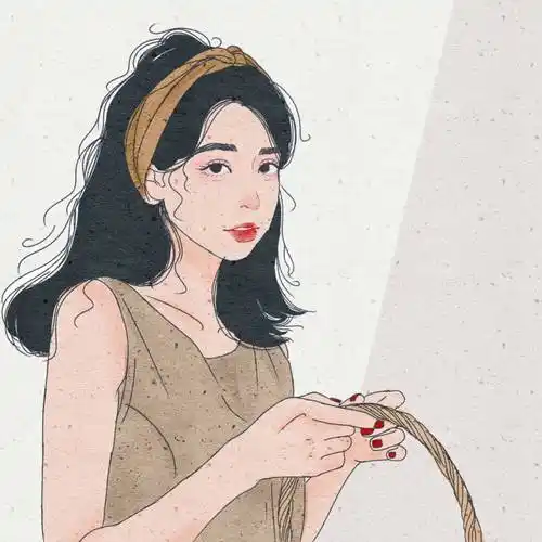 女生头像图片来自堆糖