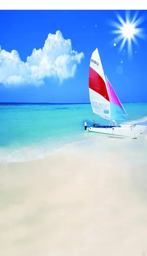 影楼摄影工作室棚拍照片常用的摄影背景大图素材海滩沙滩篇35p