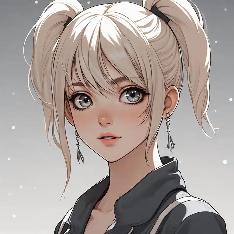 双马尾女生头像动漫可爱99