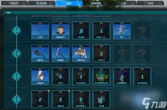 幻兽帕鲁12级科技介绍