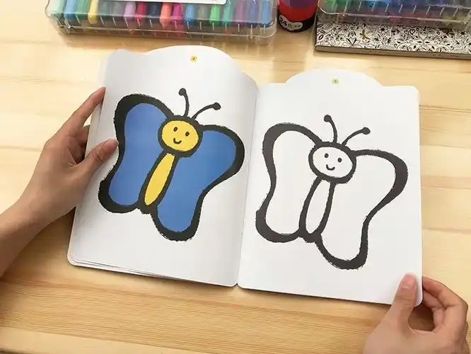 儿童入门画画本0123岁4宝宝幼儿涂色书绘画填色绘本图画册玩具36岁玩