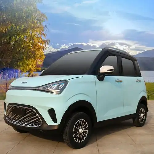 新能源电动小汽车代步车四轮电动车家用油电两用女士轿车低速新款