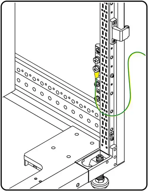 连接机柜接地线缆 - kunlun 9032 v100r001 用户指南 13 - 华为