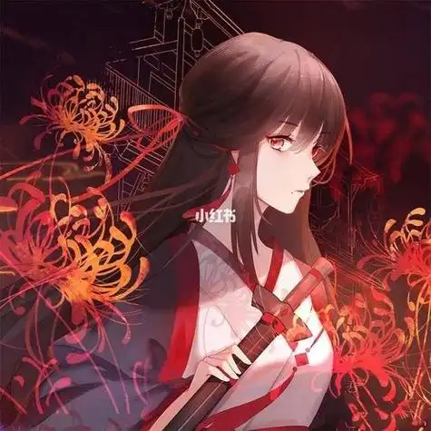 动漫闺蜜头像二次元彼岸花古风 动漫头像图片大全 -【爱个性】