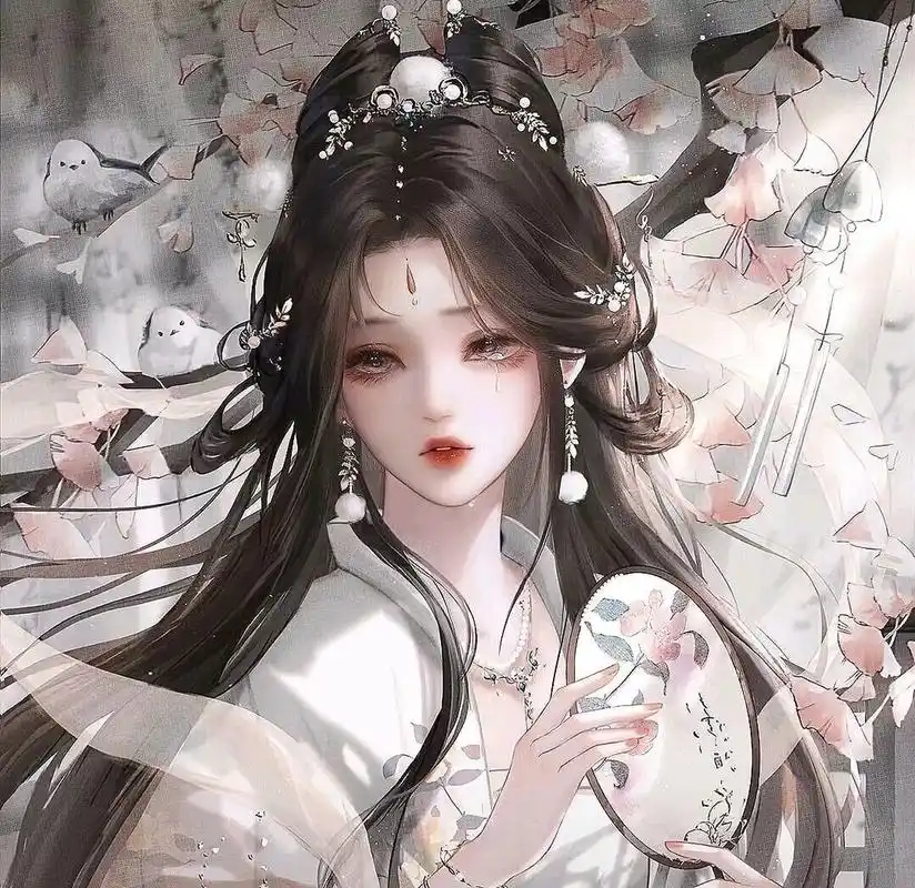 好看古风流的泪女子头像,仙气唯美!