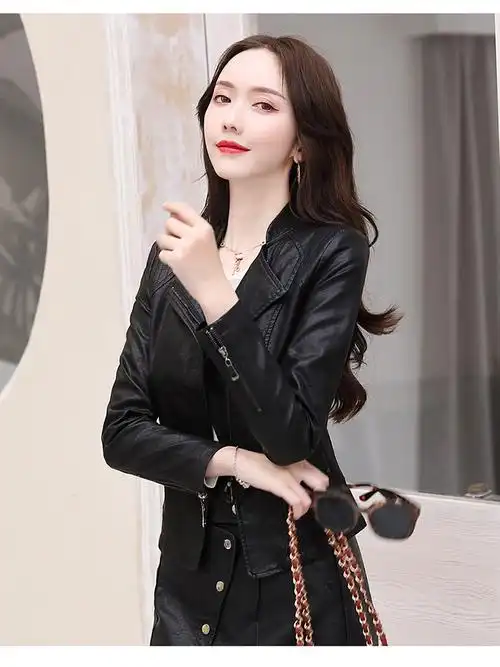 皮衣外套-新感觉921#105.00元-杭州女装批发货源-搜款网