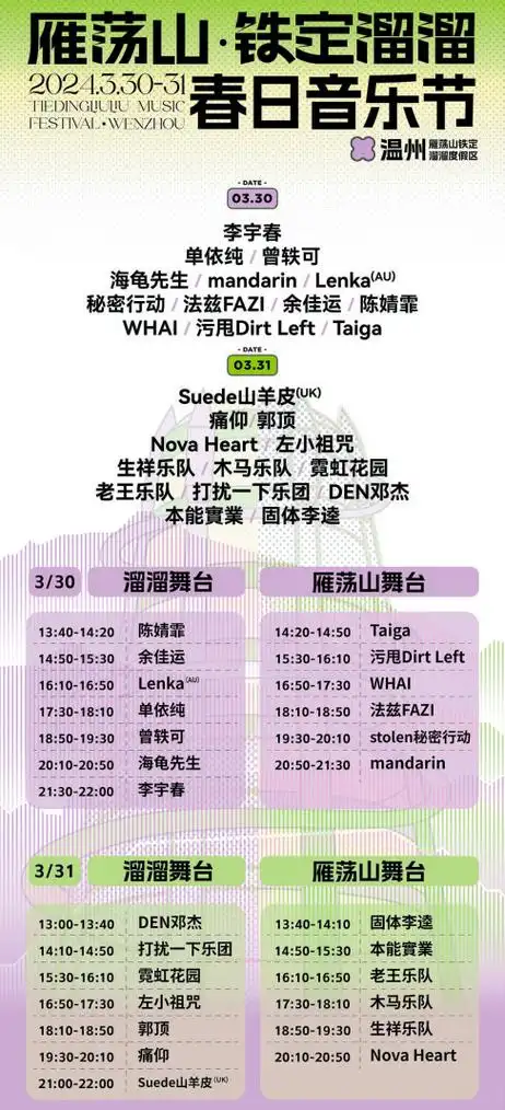 广州之后楠溪江星巢秘境音乐节延期这怎么成汪苏泷和毛不易的锅了观察