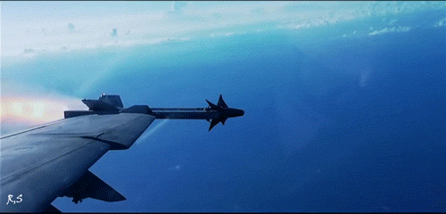 导弹发射的瞬间