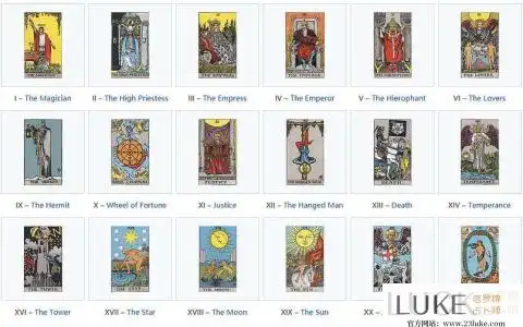 塔罗牌22张主牌详解-大阿卡纳