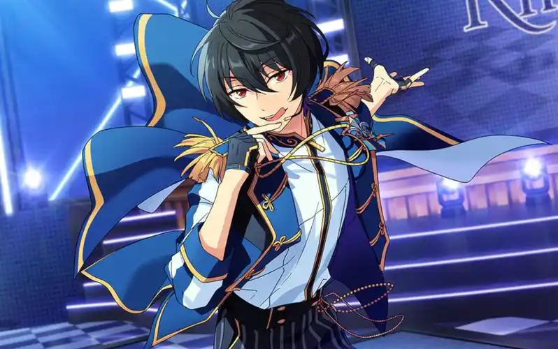 【偶像梦幻祭2】朔间凛月 初始四星spp_哔哩哔哩 (゜-゜)つロ 干杯