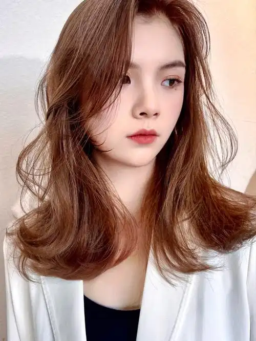 一款比较适合冬季的发色梨木棕发色