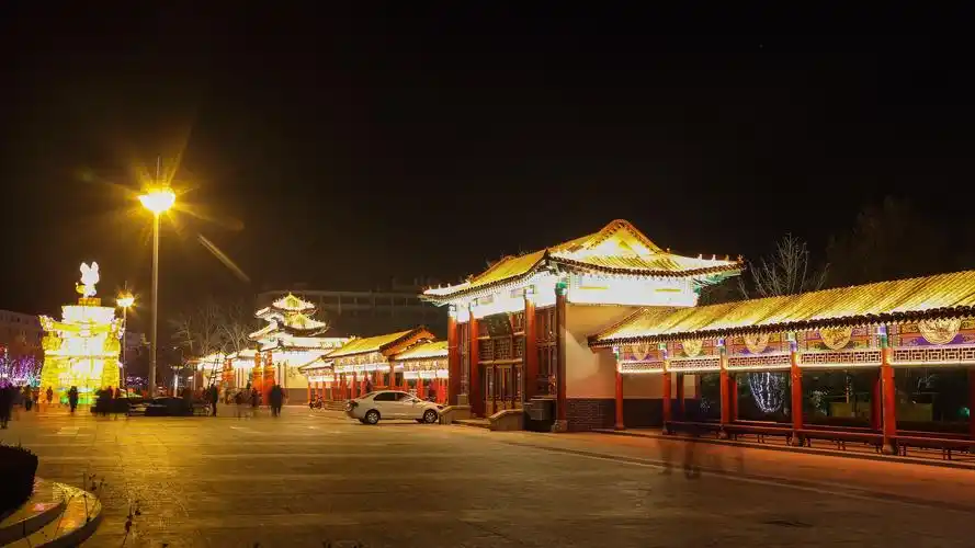 莱阳市蚬河公园亮化工程及迎春大型灯展完整篇