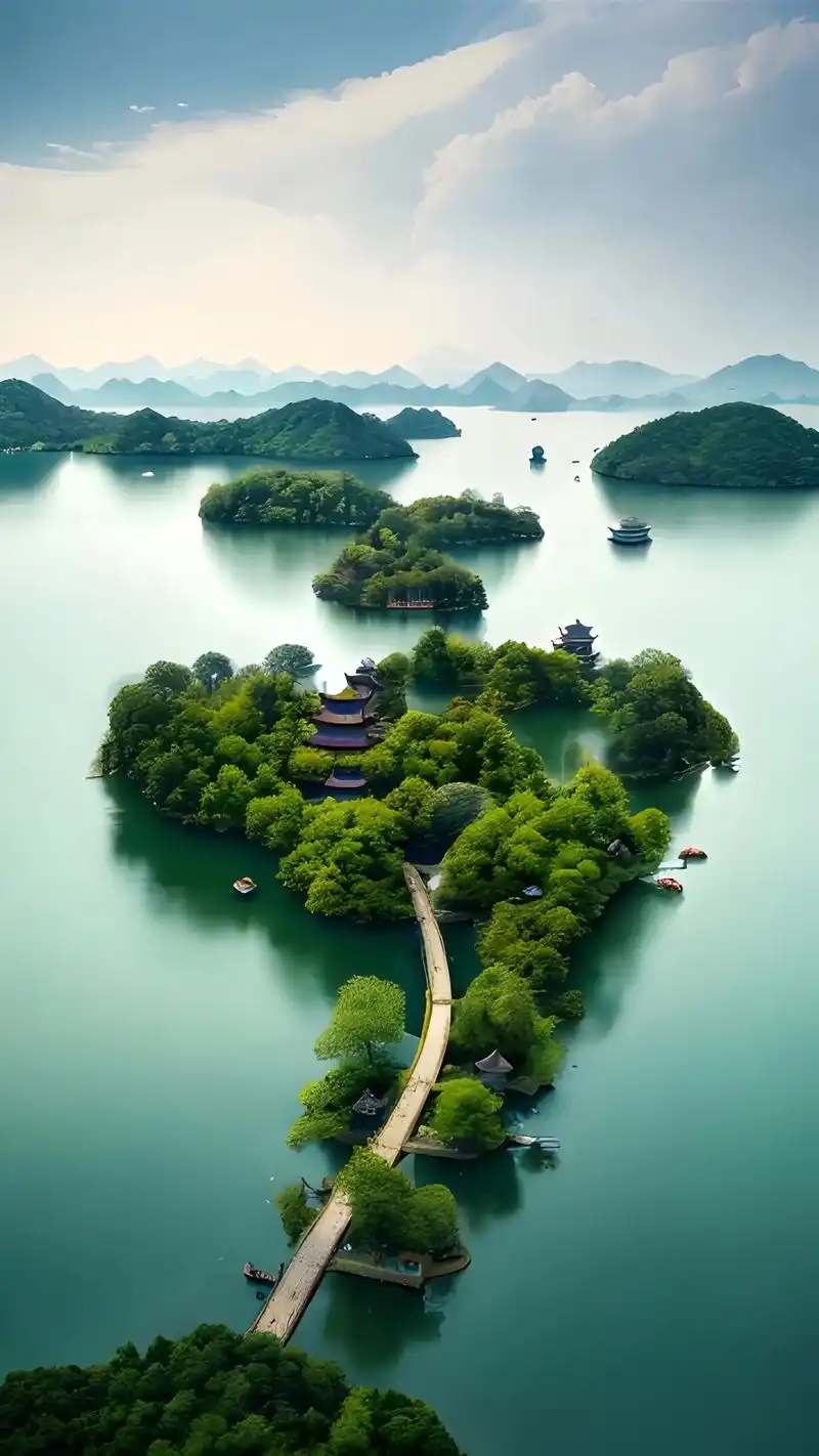 西湖风景(第十集)柳如烟,桥如画,青墙岱瓦,水墨江南.西湖就 - 抖音