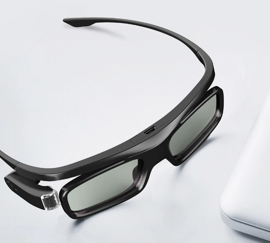 小米有品首发峰米快门式3d眼镜:120hz刷新无残影