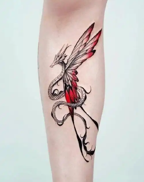 花臂加半甲纹身图案男(男生半甲纹身超酷半甲花臂)