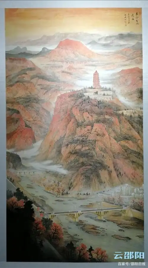 邵阳籍知名画家胡建国以百幅国画献礼建党百年