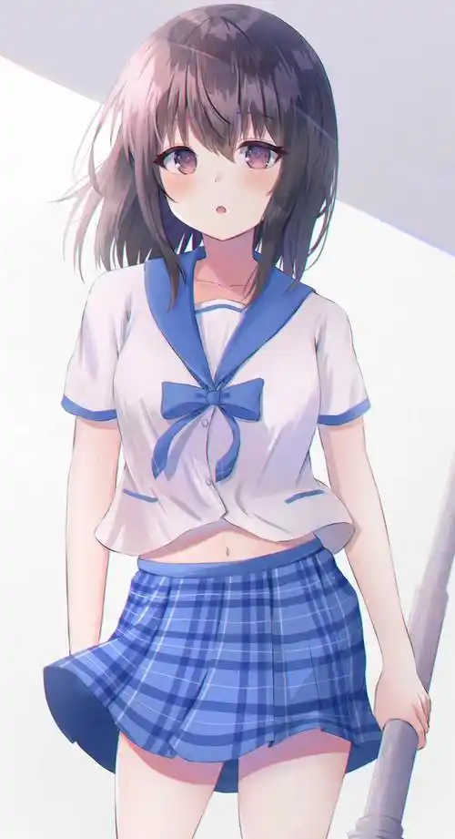 姫柊雪菜|うみ猫/umineco的水手服少女插画图片