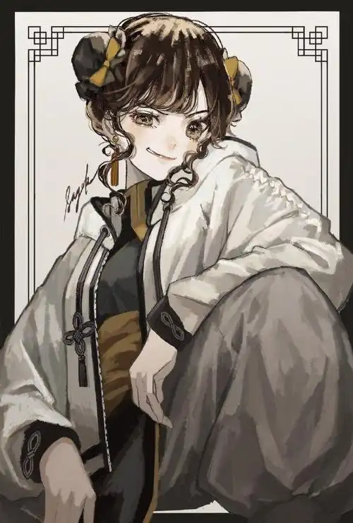 二次元少女插画形象twisayosny2