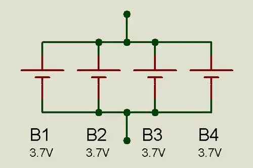 二,增大电压,容量不变.需要将四个电池串联.