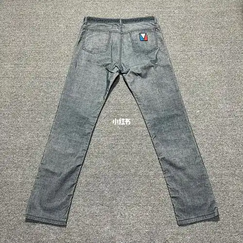 louisvuittonlv牛仔裤蓝色细纹尺码42