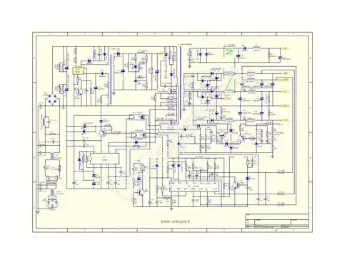电瓶充电器原理图