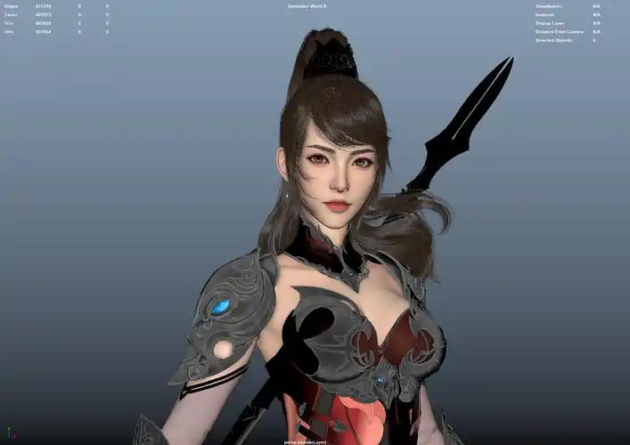美型角色女武神