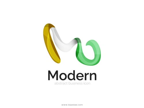 2019p字母品牌商业创意logo标志设计