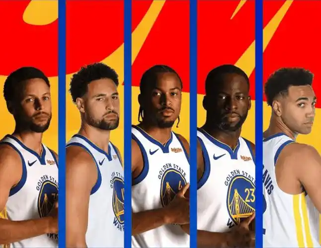 勇士首发阵容惊艳亮相:库里携手克莱,穆迪格林戴维斯共筑强大防线