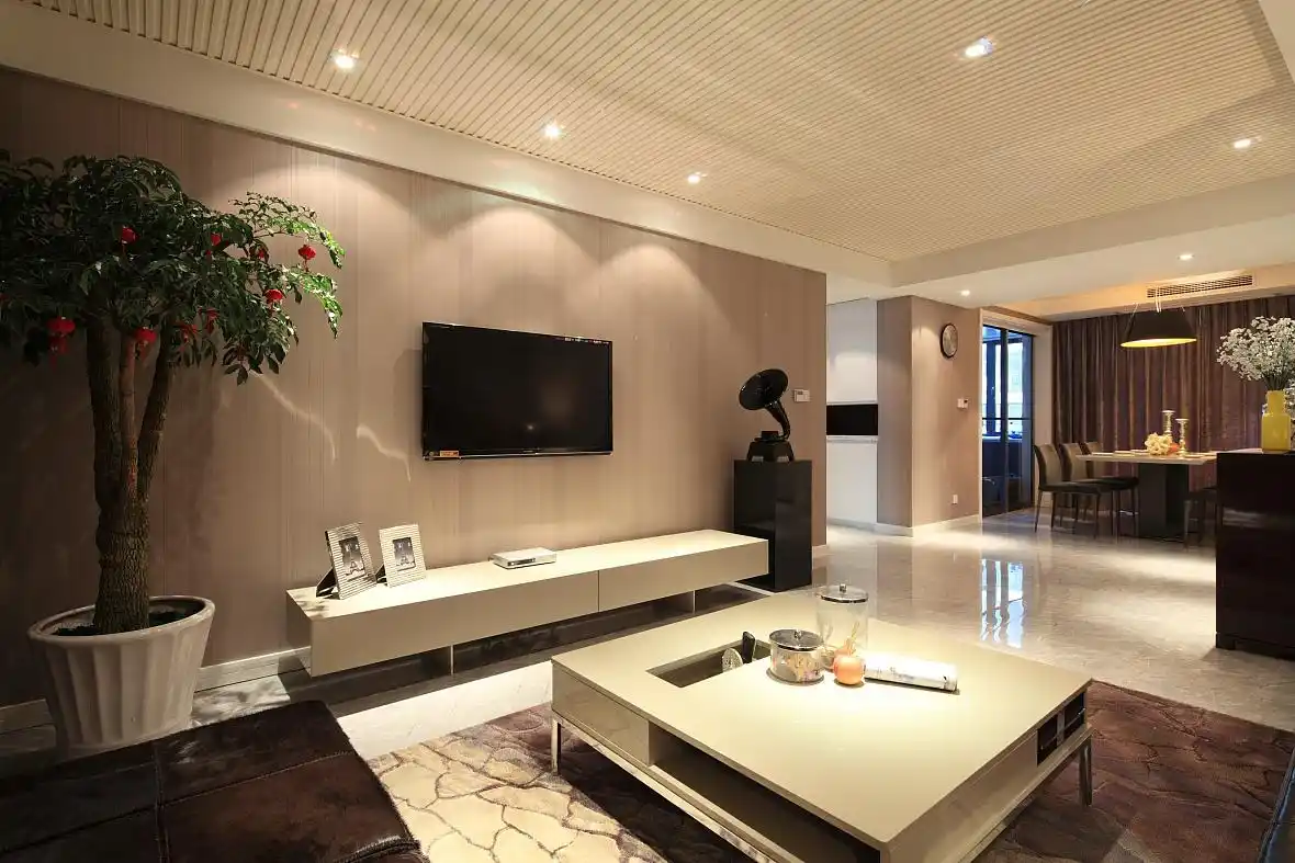 简约三居室102平米13万-永威枫林上院装修案例-石家庄房天下家居装修