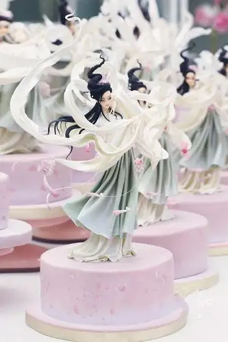 美到犯规的古风美人蛋糕