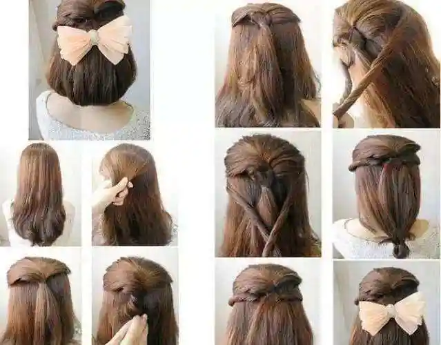 8款懒人编发教程,简单易学