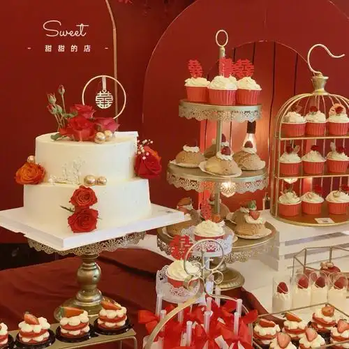 婚礼甜品台