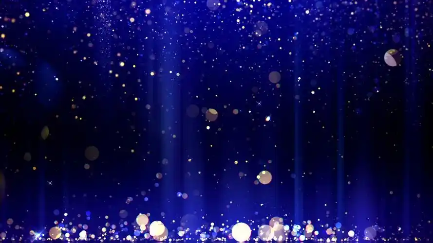 4k蓝色光斑粒子抒情背景_3840x2160_舞台背景_粒子背景_舞台背景下载