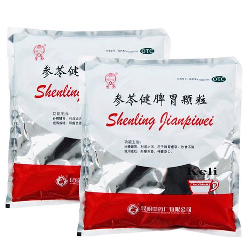 昆中药 参苓健脾胃颗粒 10g*10袋/包 昆明中药厂有限公司 1包