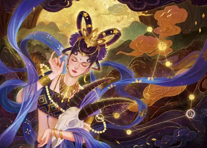 十二星座系列插画Ⅰ摩羯座73