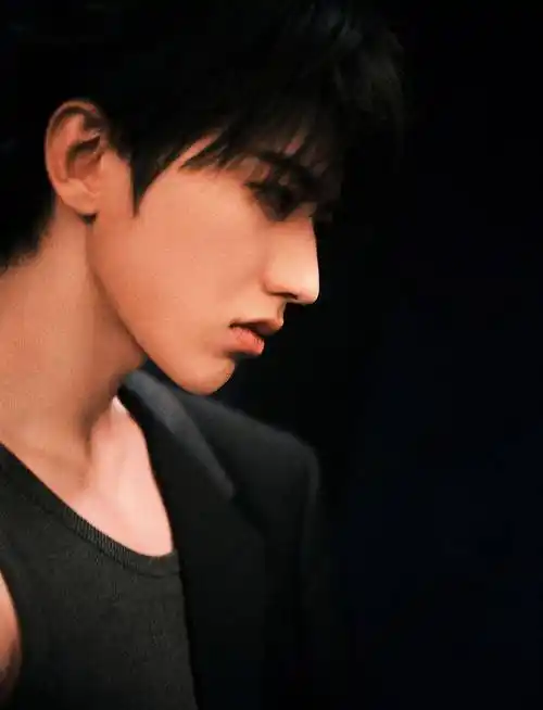 蔡徐坤发布一组西装湿发造型写真高级感扑面而来