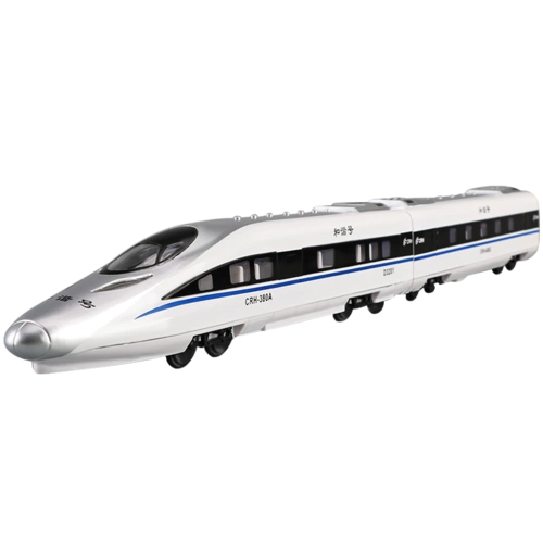 复兴号儿童遥控火车玩具合金仿真高铁动车模型男孩电动轨道车玩具