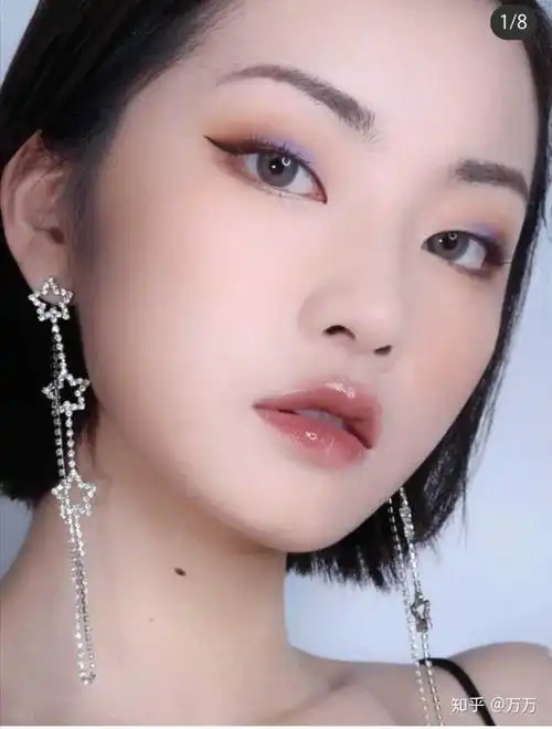 有没有单眼皮也很漂亮的例子呢?