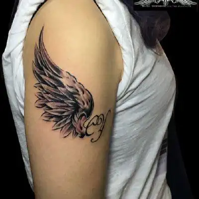 翅膀纹身图案大全图片后背翅膀纹身图案大全