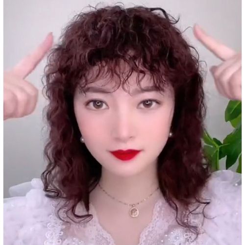 snqp头顶补发片女蓬松补发顶烫发自然遮白发补发块假发卷发片透气