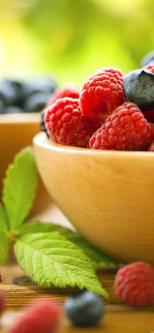 小清新手绘水果插画手机壁纸