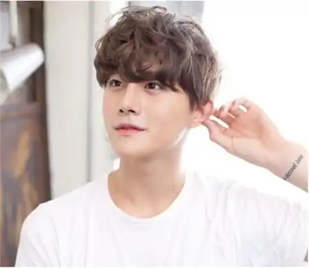 纹理烫定位烫日式烫 打造高颜值男生